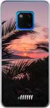 Huawei Mate 20 Pro Hoesje Transparant TPU Case - Pretty Sunset #ffffff