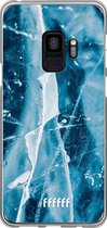 Samsung Galaxy S9 Hoesje Transparant TPU Case - Cracked Ice #ffffff