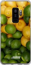 Samsung Galaxy S9 Plus Hoesje Transparant TPU Case - Lemon & Lime #ffffff