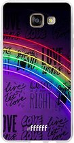 Samsung Galaxy A5 (2016) Hoesje Transparant TPU Case - Love is Love #ffffff