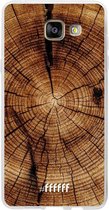 Samsung Galaxy A5 (2016) Hoesje Transparant TPU Case - Tree Rings #ffffff