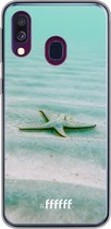 Samsung Galaxy A40 Hoesje Transparant TPU Case - Sea Star #ffffff