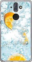 Nokia 8 Sirocco Hoesje Transparant TPU Case - Lemon Fresh #ffffff