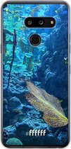 LG G8 ThinQ Hoesje Transparant TPU Case - Coral Reef #ffffff