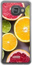 Samsung Galaxy A3 (2016) Hoesje Transparant TPU Case - Citrus Fruit #ffffff