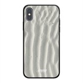 iPhone X Hoesje TPU Case - Sandy #ffffff