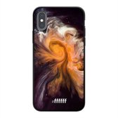 iPhone Xs Hoesje TPU Case - Crazy Space #ffffff