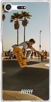 Sony Xperia XZ Premium Hoesje Transparant TPU Case - Let's Skate #ffffff