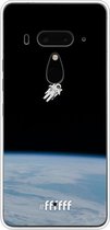 HTC U12+ Hoesje Transparant TPU Case - Spacewalk #ffffff