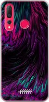 Huawei P30 Lite Hoesje Transparant TPU Case - Roots of Color #ffffff