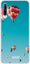 Huawei P Smart Pro Hoesje Transparant TPU Case - Air Balloons #ffffff