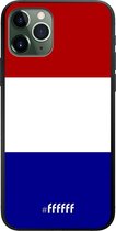 iPhone 11 Pro Hoesje TPU Case - Nederlandse vlag #ffffff