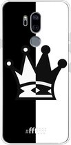 6F hoesje - geschikt voor LG G7 ThinQ -  Transparant TPU Case - Chess #ffffff
