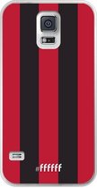 Samsung Galaxy S5 Hoesje Transparant TPU Case - AC Milan #ffffff