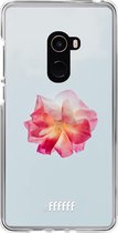 Xiaomi Mi Mix 2 Hoesje Transparant TPU Case - Rouge Floweret #ffffff