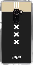 6F hoesje - geschikt voor Xiaomi Mi Mix 2 -  Transparant TPU Case - AFC Ajax Uitshirt 2018-2019 #ffffff