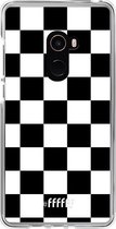 Xiaomi Mi Mix 2 Hoesje Transparant TPU Case - Checkered Chique #ffffff