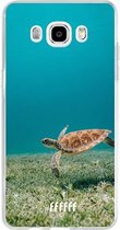 Samsung Galaxy J5 (2016) Hoesje Transparant TPU Case - Turtle #ffffff