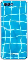 Honor 10 Hoesje Transparant TPU Case - Blue Pool #ffffff