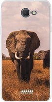 Samsung Galaxy J5 Prime (2017) Hoesje Transparant TPU Case - Elephants #ffffff