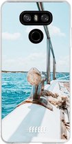 LG G6 Hoesje Transparant TPU Case - Sailing #ffffff