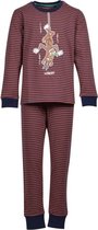 Woody pyjama jongens - geit - streep - 202-1-PZL-Z-985 - maat 98