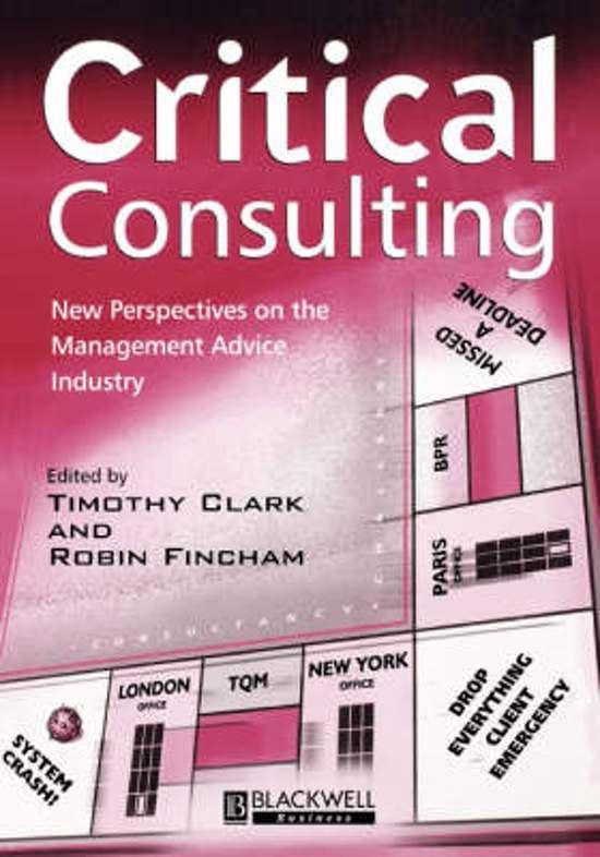 Critical Consulting - cover
