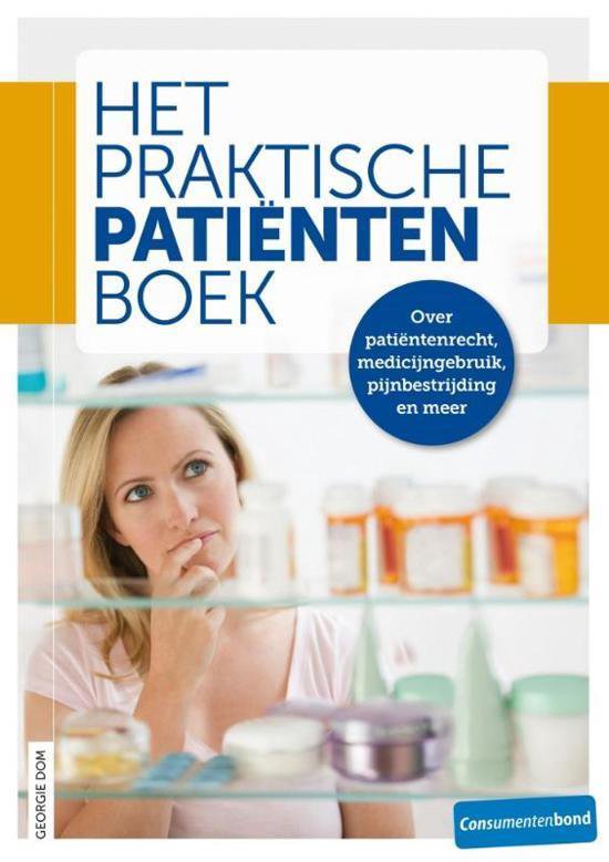 Cover van het boek 'Het praktische patientenboek' van Georgie Dom