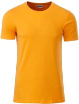 James and Nicholson - Heren Standaard T-Shirt (Geel)