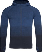 Absolute Apparel - Heren Stedman Active Naadloze Raglan Vest (Donkerblauw)