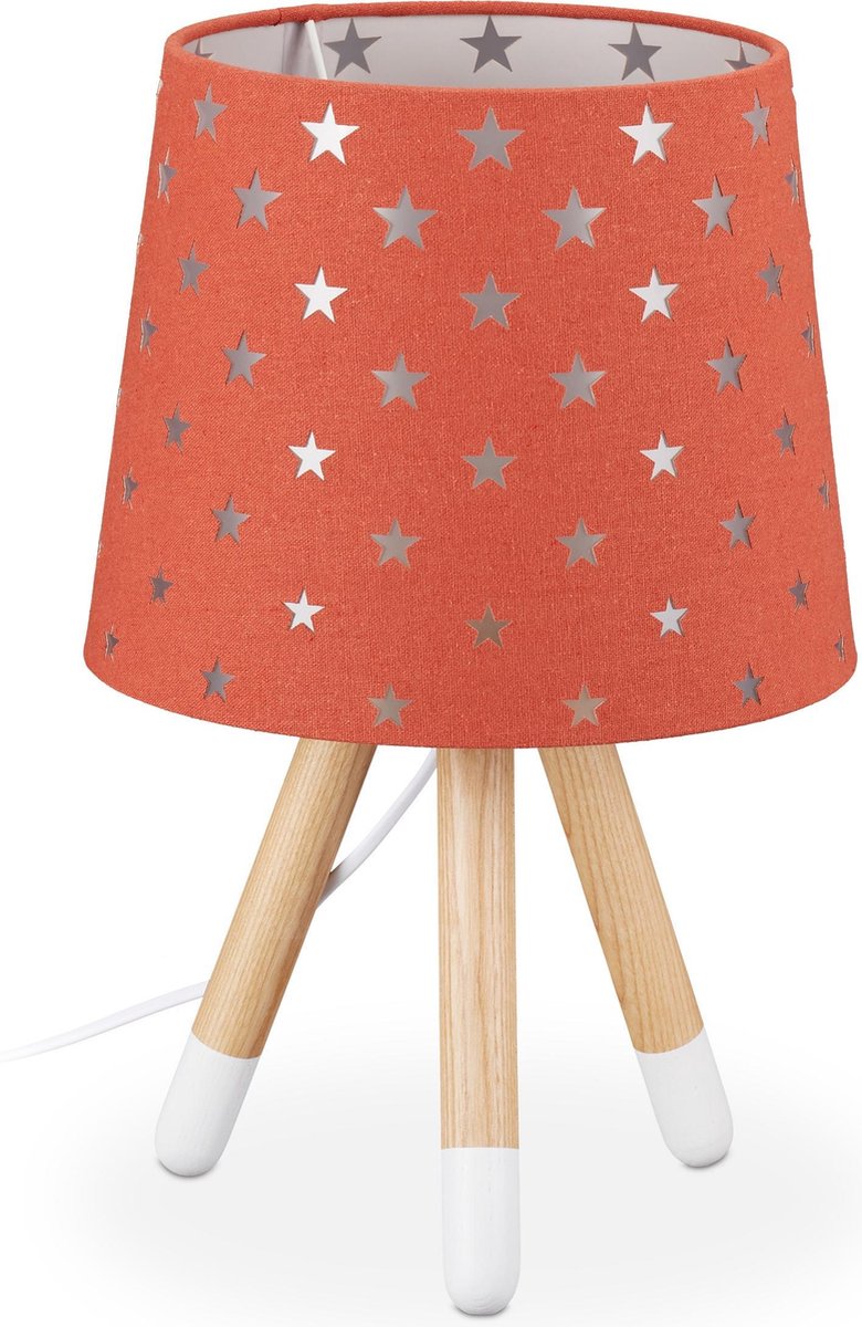 Lampe en bois enfant personnalisable - Étoile lumineuse