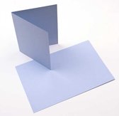 Kaarten Licht-Blauw 17.8x12.4cm (50 stuks)