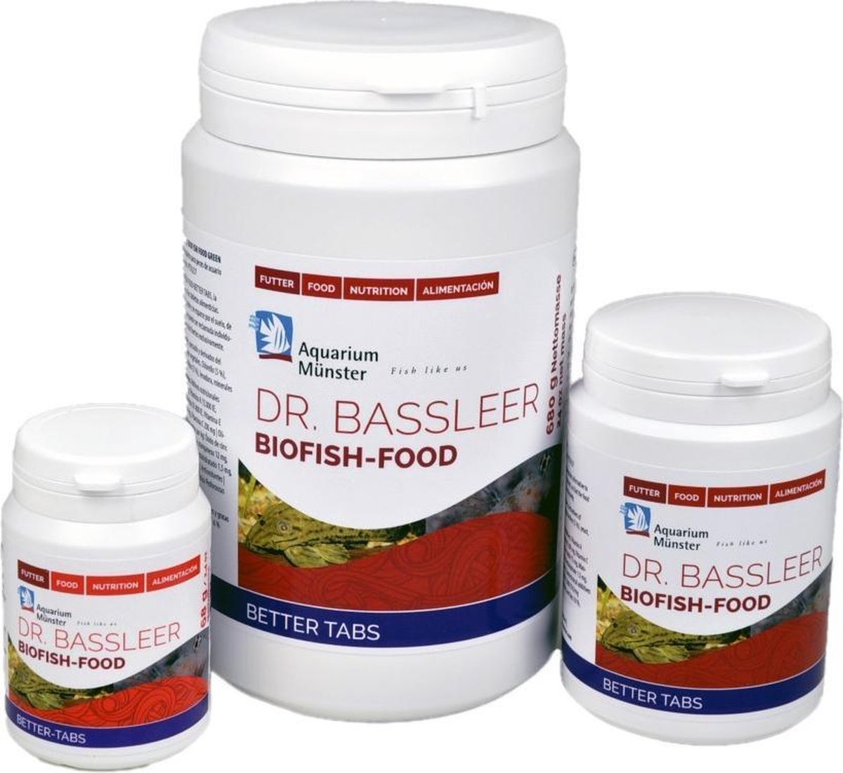 Better Tabs - Dr. Bassleer BioFish Food 68 gr