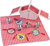 Afbeelding van het spelletje Woezel en Pip Tinnen Picknickset 14-delig - Rubo Toys