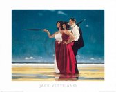 Kunstdruk Jack Vettriano - The Missing Man I 50x40cm