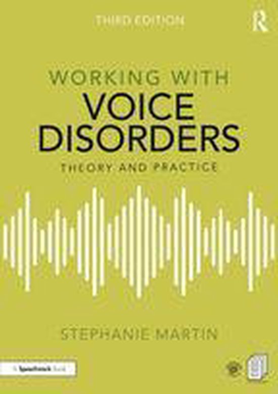 Working With - Working with Voice Disorders - cover