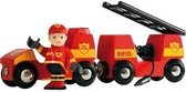 BRIO Brandweer locomotief - 33811 - Treinbaanonderdeel