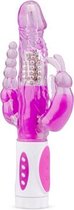Raving Rabbit Vibrator - Paars - Easytoys Vibe Collection - Wit - Vibrator Tarzan