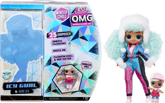 L.O.L. Surprise! OMG Winter Chill - Icy Gurl en Brrr B.B. - Modepop