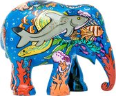 Elephant parade Rainbow Reef 30 cm Handgemaakt Olifantenstandbeeld
