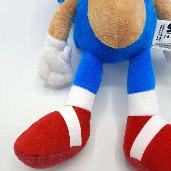 Sega Sonic the Hedgehog - Blauwe pluche knuffel - 30 cm