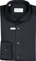 Eton  Overhemd Blauw  - Maat UK15.5-EU40 - Heren - Never out of stock Collectie - Katoen