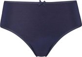 RJ Bodywear Pure Color dames maxi string - donkerblauw - Maat: 4XL