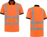 Polo-Shirt High Visibility RWS FluoOranje maat S