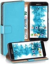 Samsung S7 Hoesje Wallet Case Turquoise