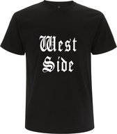 West Side Zwart heren t-shirt | cadeau | grappig | funny | maat XL