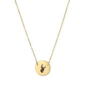 Chic by Lirette Ketting Sterrenbeeld - Stier - Taurus - Zodiac - RVS - Goud - inc. Sieradenzakje