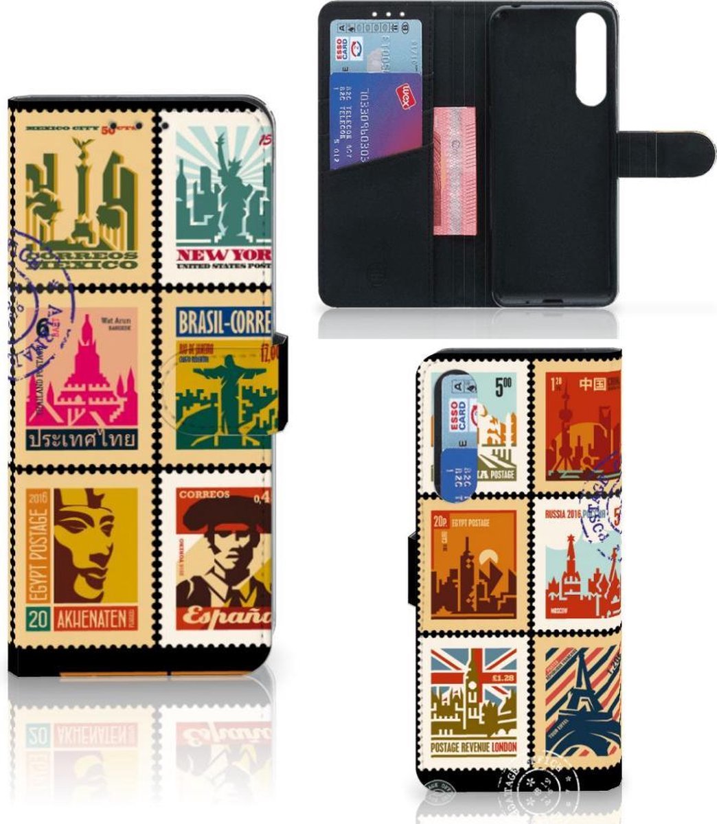Sony Xperia 1 II Flip Cover Postzegels