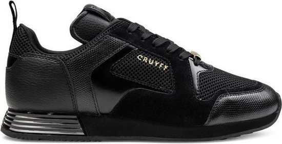 Cruyff Classics Heren Lage sneakers Lusso - Zwart - Maat 45 | bol.com