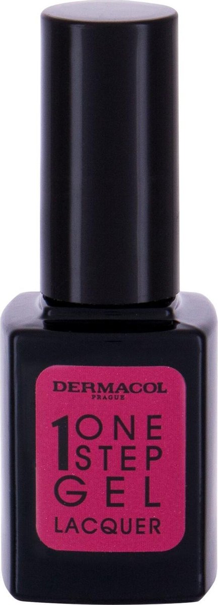 Dermacol - One Step Gel Lacquer Nail Polish - Gelový lak na nehty 11 ml 05 Carmine Red